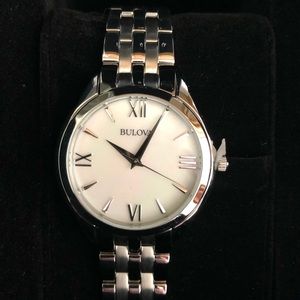Brand new beautiful Bulova silver watch
